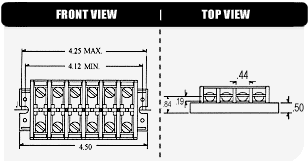 EI-SB-6TC – Six Pole CT Shorting Block